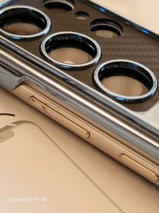 Electroplate Transparent Cover For Samsungs23Ultra