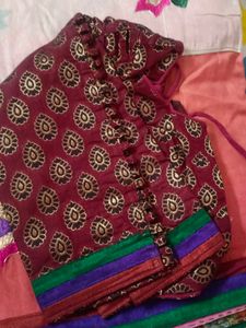 embroidered saree