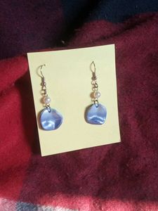Charming Blue Drop Earrings