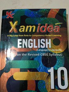 Xam Idea English Book