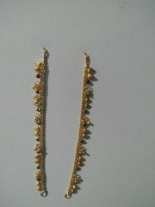 Traditional Gold Plated Ear Chains