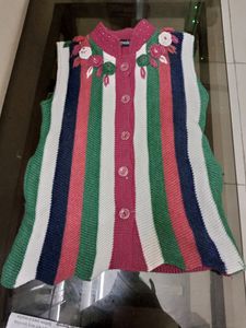 women's sleeveless sweeter