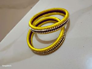 Thread Bangles Hand Made
