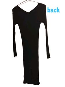 H&amp;M Black Bodycon Dress