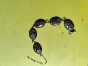 Vintage Style Enamel Bracelet