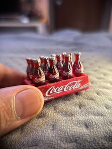 Mini Coca Cola Crate Keychain