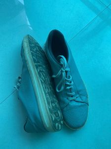 Simple Blue Sneakers