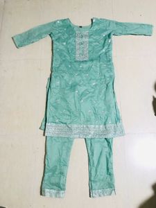 Sea Green Salwar Kameez Suit