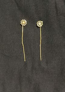 Needle And Thread Model Earrings