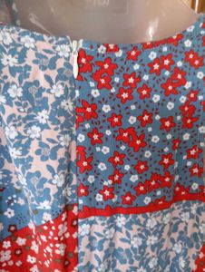 Floral Patchwork Dress