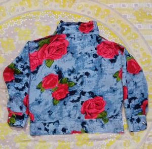 Floral Crop Shirt