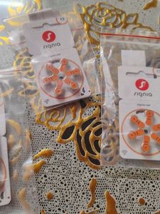 Signia Hearing Aid Batteries-Size 13,6battery Set