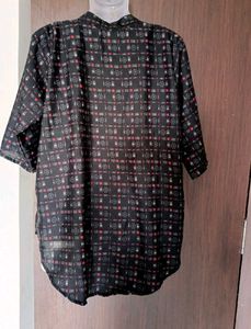 Printed High Low Short Tunic