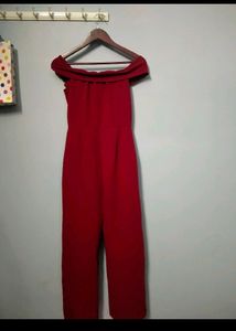 Sassafras Red Jumpsuit