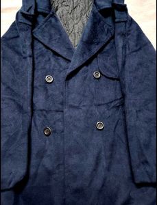 Stylish Navy Blue Coat
