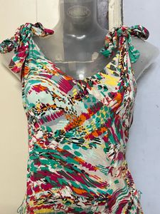 Colorful Print Dress