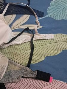 Combo Of Four Imported Fabric  Branded  Bra