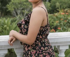 Floral Print Mini Dress