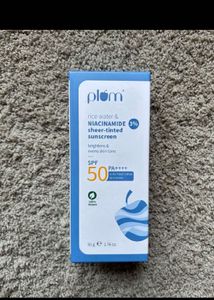 Plum Rice Water Tinted Sunscreen