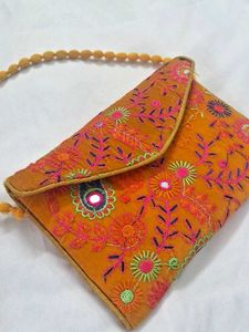 Handmade Embroidered Sling Bag Ethnic Style ✨️