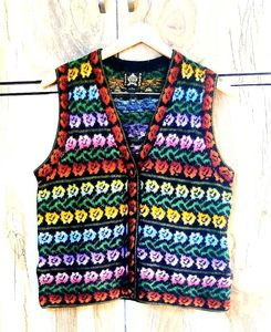 Multicolour Vest Size-38