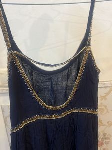 Beautiful Navy Blue Gown