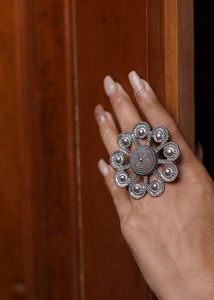 Statement Silver Ring