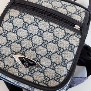 Imported Patterned Crossbody Bag Travel Sling