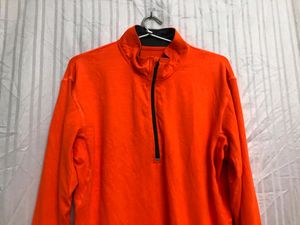 Champion Orange Long Sleeve T Shirt