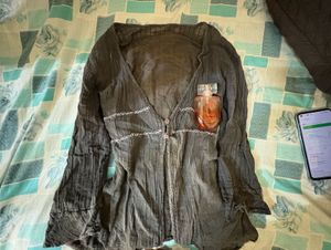 Stylish y2k Grey Top