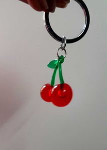 Cherry Keychain