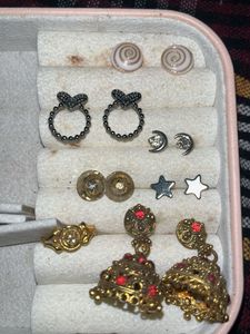Assorted Earrings &amp; Ring Set