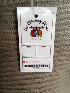 Cropped Turtleneck Knit Sweater