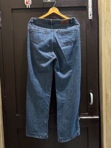 Ripped Wide Leg Jeans