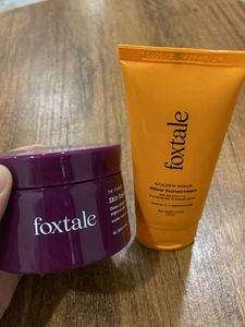 FoxTale Viral Purple Mask + Glow Sunscreen Combo