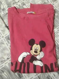 Cute Mickey Mouse Graphic Tee