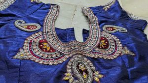 This Saree Very Heavy And So Beautiful 😍