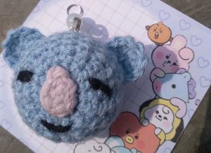 Koya~Crochet~Keychain