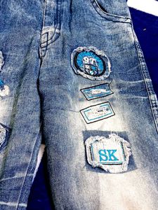 kids jeans tshirt set