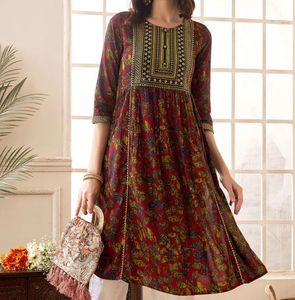 Stylish Printed Kurta Dress