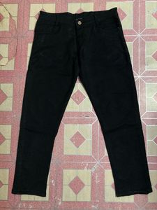 Black Denim Pants