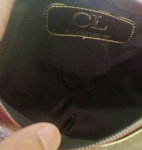Carlton London Rose Gold Pouch