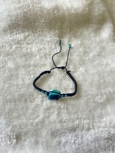 Blue Stone Hand Bracelet