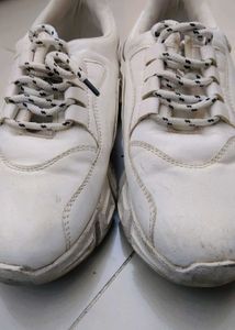 White Platform Sneakers