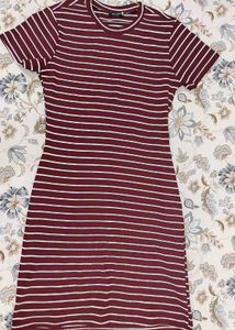 Striped T-Shirt Dress