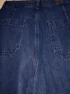 Dark Blue Flared Jeans
