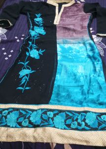 Black Beautiful Kurta