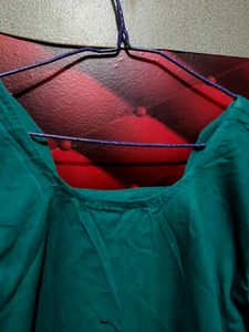 Embroidered Sea Green Kurta