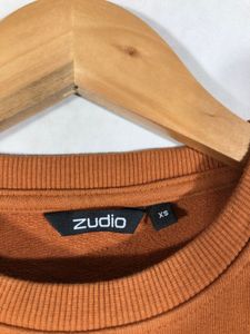 Studio Orange Floral Graphic Sweatshirt