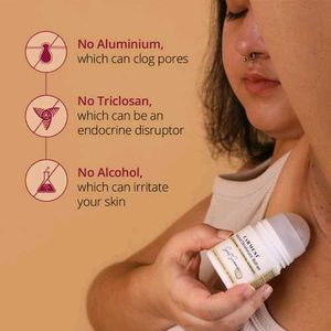 Carmesi Natural Deodorant Roll-on Floral Sunset